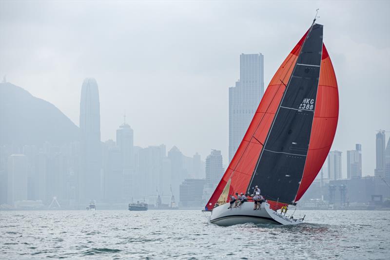 Ambush heading for PWC. RHKYC Tomes Cup 2018 photo copyright RHKYC / Guy Nowell taken at Royal Hong Kong Yacht Club and featuring the  class