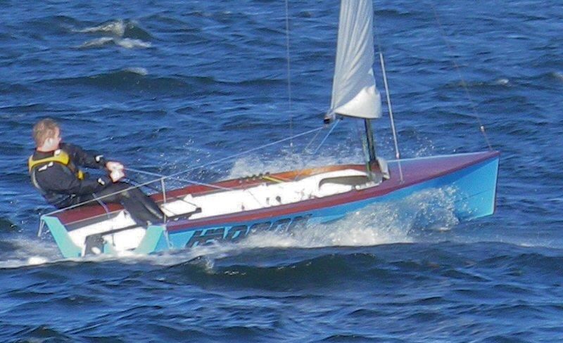 From the outset, the Hadron (and the H2 that would follow) were aimed very much at a more individual approach to single handed sailing - photo © Keith Callaghan