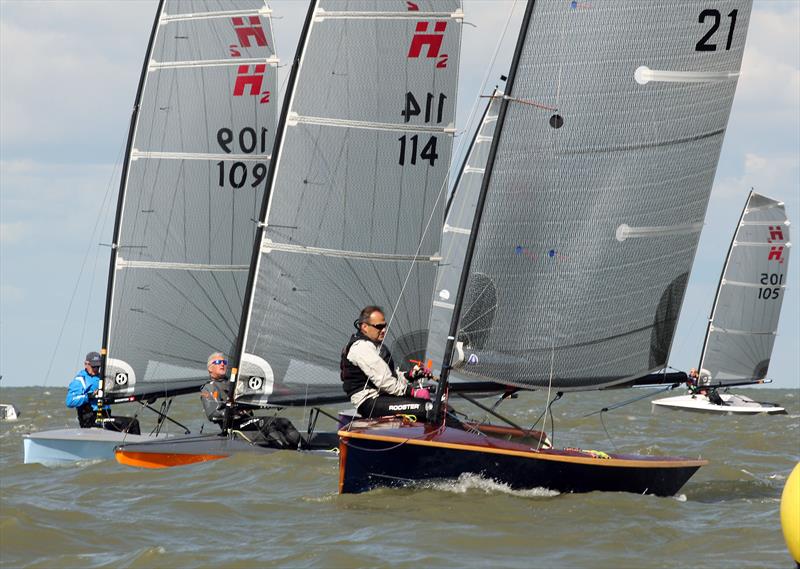 Hadron National Championship at Herne Bay photo copyright Nick Champion / www.championmarinephotography.co.uk taken at Herne Bay Sailing Club and featuring the Hadron class