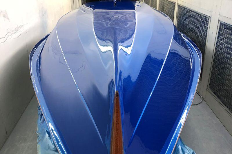 Home build of a Hadron H1 singlehanded dinghy - stage 7 photo copyright Aindriu McCormack taken at  and featuring the Hadron class