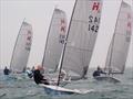 Close racing on day 3 at the Hadron H2 Nationals © Sarah Desjonqueres