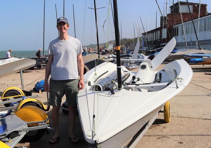 Nick Craig wins the Hadron H2 Nationals at Herne Bay photo copyright Keith Callaghan taken at Herne Bay Sailing Club and featuring the Hadron H2 class