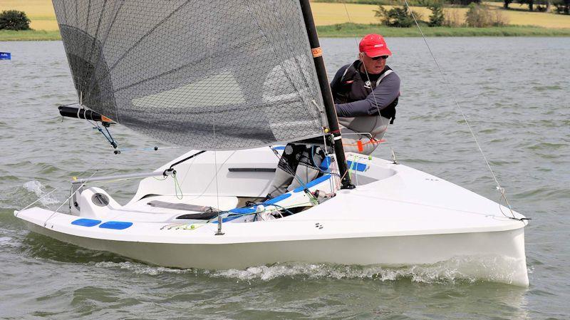 Roger Millet (Chichester) takes third in the first ever Hadron H2 open meeting at Deben YC photo copyright Keith Callaghan taken at Deben Yacht Club and featuring the Hadron H2 class