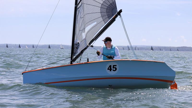 Richard Leftley winner of all 3 races on day 1 of the Hadron H2 Solent Trophy 2022 at Warsash - photo © Keith Callaghan