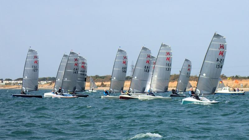 Hadron H2 Solent Trophy at Warsash photo copyright Keith Callaghan taken at Warsash Sailing Club and featuring the Hadron H2 class