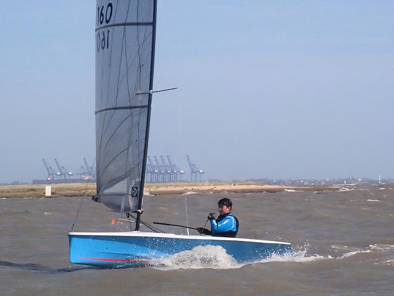 Sixteen year-old Arlo Atkins finished 8th in the Hadron H2 Open Meeting at Walton & Frinton - photo © Keith Callaghan