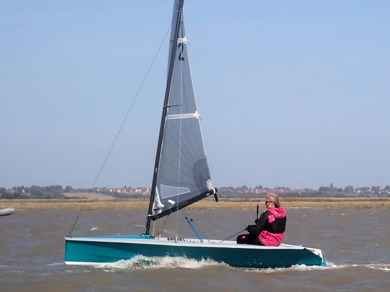 Heidi Wright savours the joy of the Hadron H2 Open Meeting at Walton & Frinton - photo © Keith Callaghan