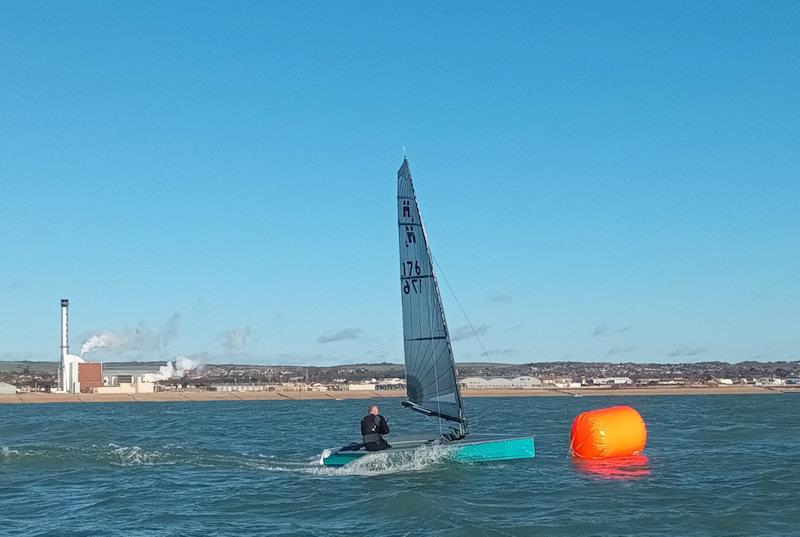 Cooler series at Shoreham during November photo copyright Ivan Walsh taken at Shoreham Sailing Club and featuring the Hadron H2 class