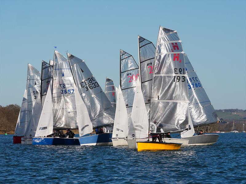 Chichester Yacht Club 2026 Snowflake Series Day 1 photo copyright Mark Green taken at Chichester Yacht Club and featuring the Hadron H2 class