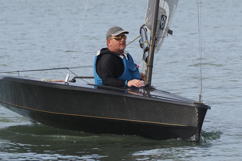 Just 8 months ago this boat was winning the Concours prize at the Dinghy Show for Richard le Mare - Kayospruce H2 Travellers Trophy at Warsash photo copyright David Henshall taken at Warsash Sailing Club and featuring the Hadron H2 class