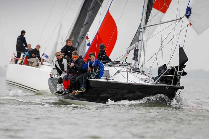 Quokka 9, Half Tonner during HYS Hamble Winter Series Race Week 2 - photo © Paul Wyeth / Hamble Winter Series