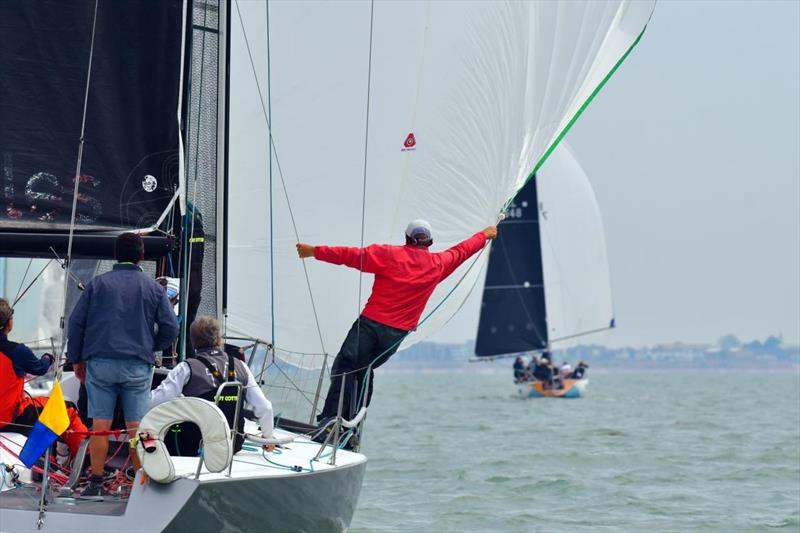 Fast Lines Half Ton Classics Cup 2022 in Cowes photo copyright Pit De Jonge taken at  and featuring the Half Tonner class