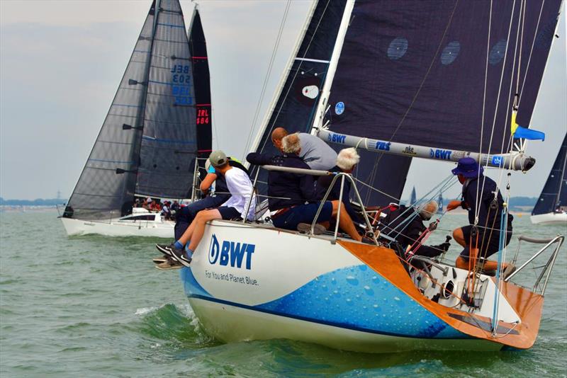 Fast Lines Half Ton Classics Cup 2022 in Cowes photo copyright Pit De Jonge taken at  and featuring the Half Tonner class