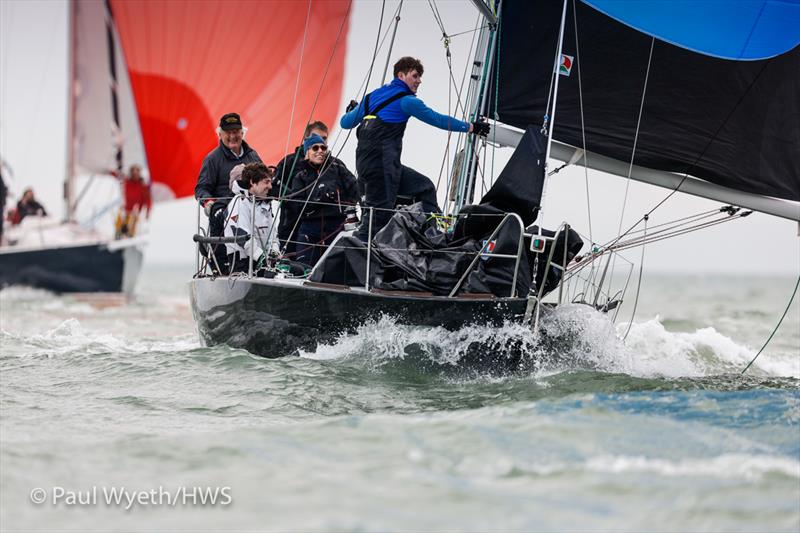 Hamble Winter Series photo copyright Paul Wyeth / HWS taken at Hamble River Sailing Club and featuring the Half Tonner class