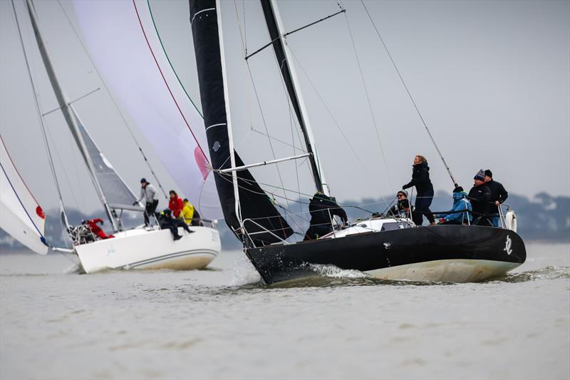 Quokka 9 - 42nd Hamble Winter Series - Week 7 - photo © Paul Wyeth / www.pwpictures.com