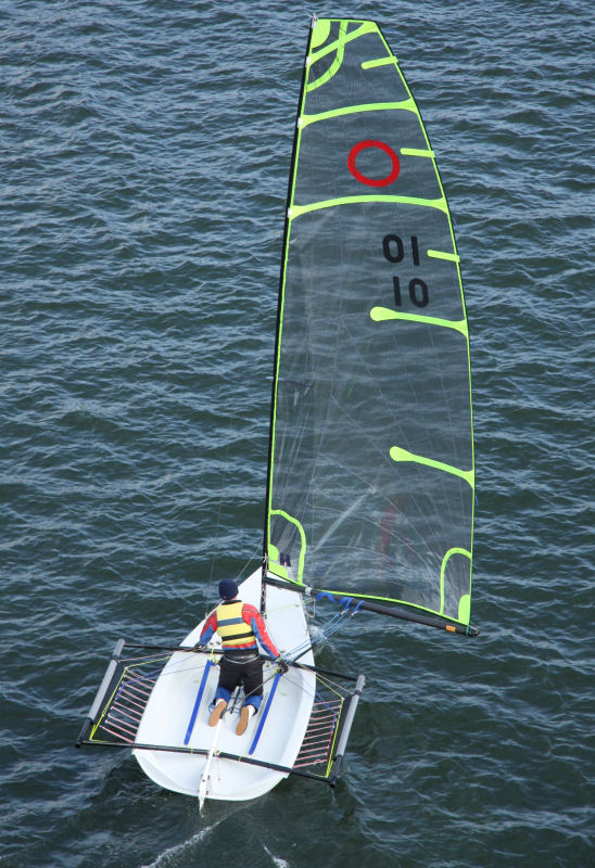 British Sailing Battle of the Classes on the final day of the London Boat Show photo copyright Mark Jardine / Y&Y taken at  and featuring the Halo class