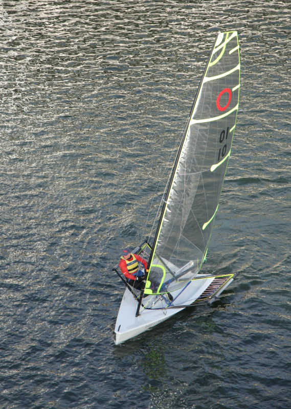 British Sailing Battle of the Classes on the final day of the London Boat Show photo copyright Mark Jardine / Y&Y taken at  and featuring the Halo class