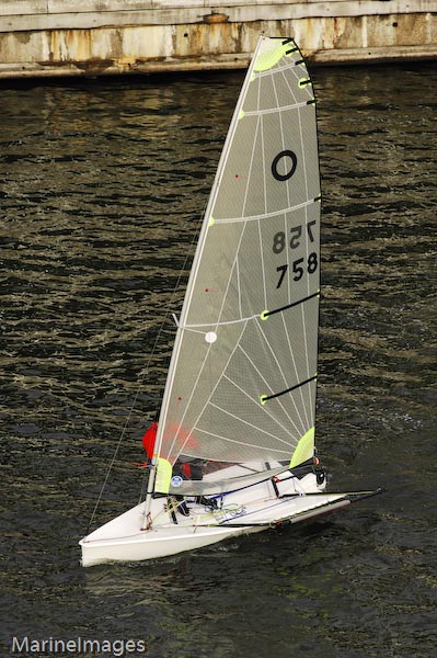 British Sailing Battle of the Classes on the final day of the London Boat Show photo copyright Graeme Sweeney / www.MarineImages.co.u taken at  and featuring the Halo class