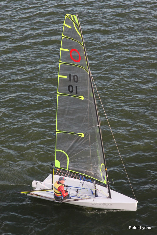 British Sailing Battle of the Classes on the final day of the London Boat Show photo copyright Peter Lyons taken at  and featuring the Halo class