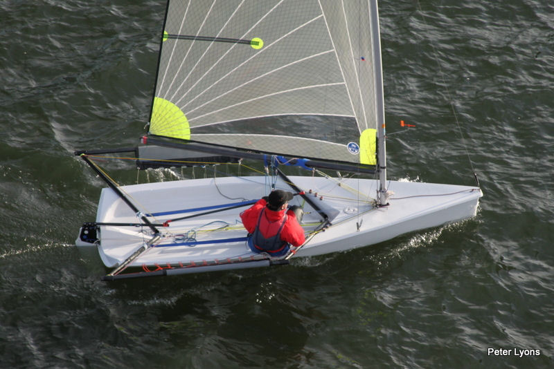 British Sailing Battle of the Classes on the final day of the London Boat Show photo copyright Peter Lyons taken at  and featuring the Halo class