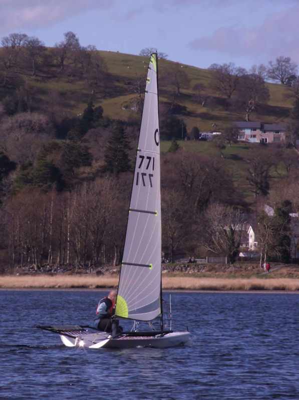 Bala Massacre 2012 photo copyright John Hunter taken at Bala Sailing Club and featuring the Halo class