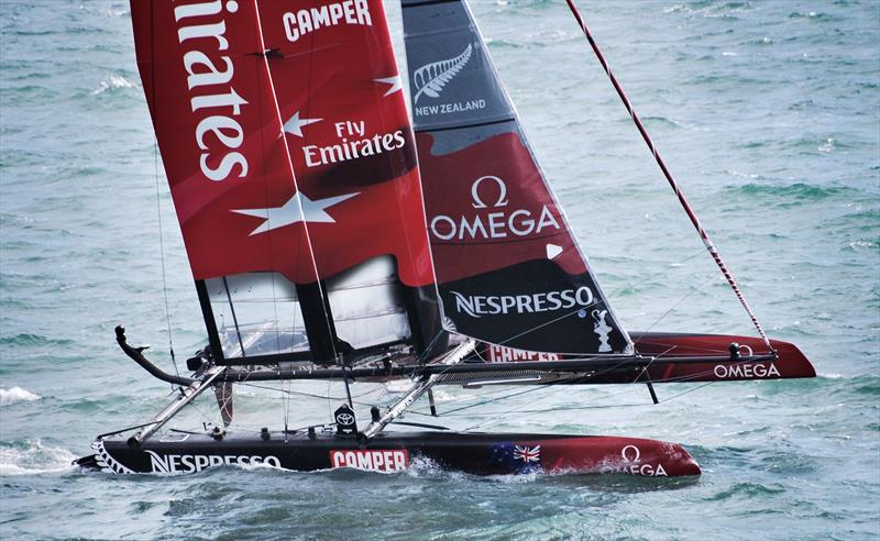 Emirates Team New Zealand AC45 - photo © Mark Gardener