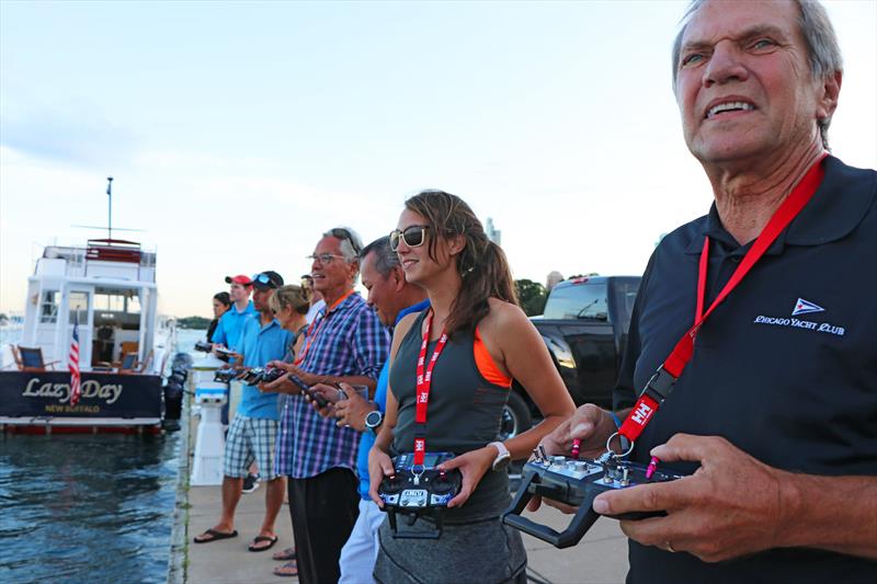 Chicago Regatta uses a variety of different racing activities to raise money for charity photo copyright CYC taken at Chicago Yacht Club and featuring the  class