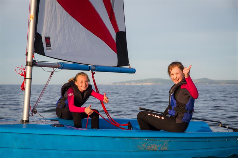 Pushing the Boat Out at Colwyn Bay photo copyright Duncan Dumbreck taken at Colwyn Bay Watersports and featuring the  class