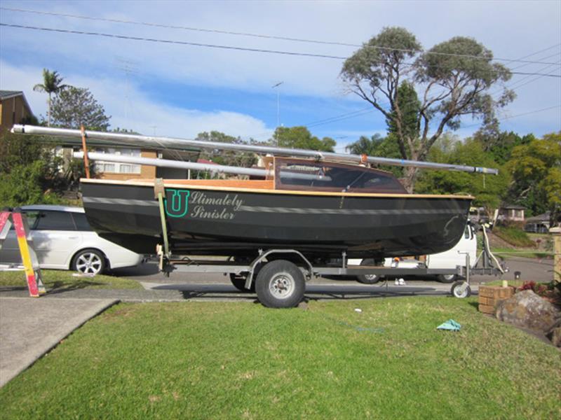 Neil Bilsborough boat build Ultimately Sinister - Hartley TS16 Australian Championship photo copyright Melissa Jelfs taken at Portarlington Sailing Club and featuring the Hartley TS16 class