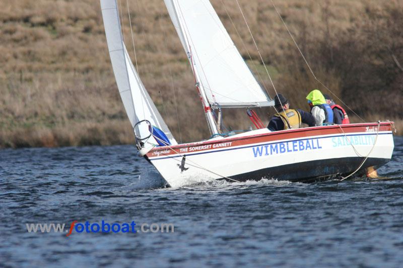 Breeze and sunshine for the Exmoor Beastie photo copyright Mike Rice / www.fotoboat.com taken at Wimbleball Sailing Club and featuring the Hawk 20 class