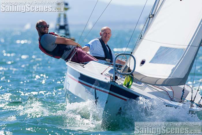 adidas Poole Week day 3 photo copyright David Harding / www.sailingscenes.com taken at Parkstone Yacht Club and featuring the Hawk 20 class