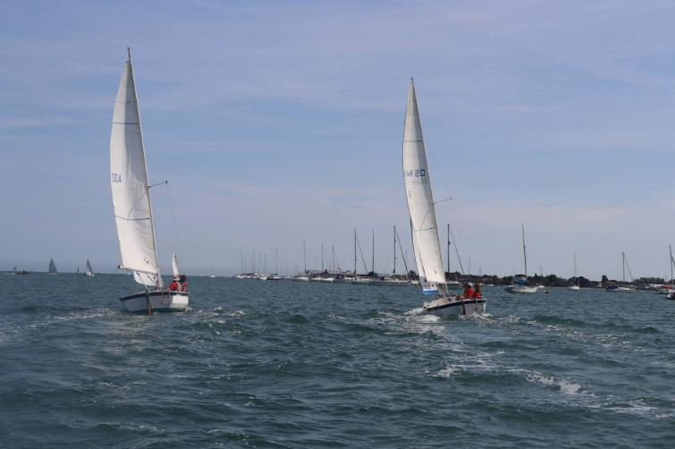 Dinghy cruising rallies at Cobnor Activities Centre photo copyright Cobnor Activities Centre Trust taken at  and featuring the Hawk 20 class