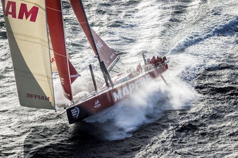 MAPFRE during the Volvo Ocean Race 2017-18 photo copyright María Muiña / MAPFRE taken at  and featuring the  class