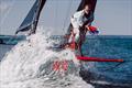 Deborah Blair aboard the Cape 31 Katabatik