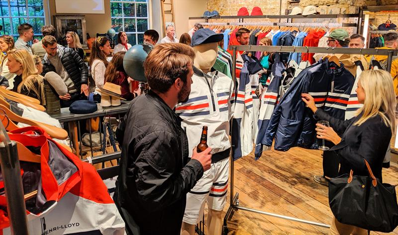 Henri-Lloyd Fremantle Range launch as The Army Gym, Covent Garden, London - photo © Mark Jardine