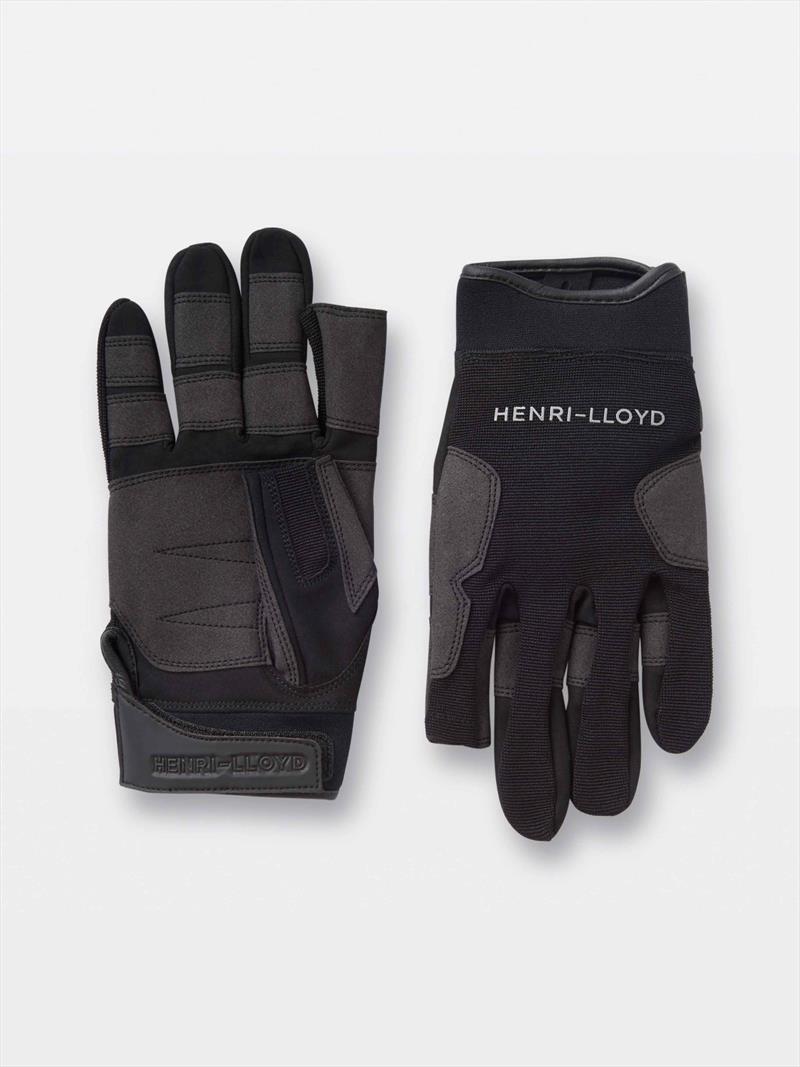 Deck Grip long finger gloves photo copyright Henri-Lloyd taken at  and featuring the  class