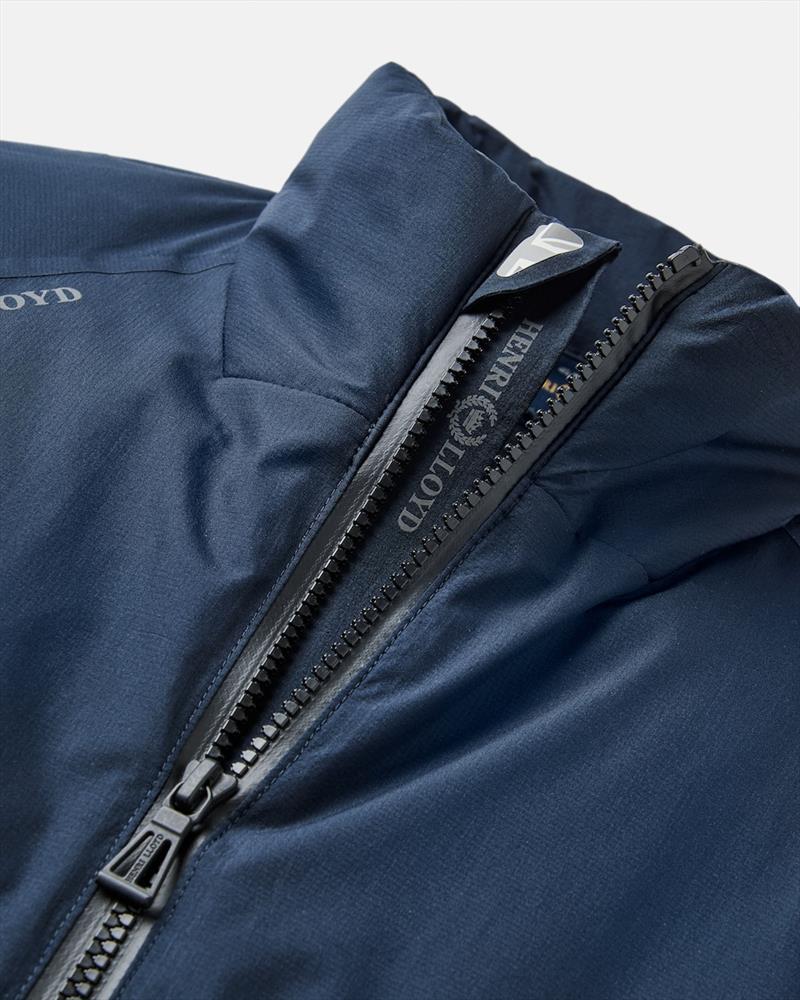 SmartTherm PRO jacket zip detail photo copyright Henri-Lloyd taken at  and featuring the  class