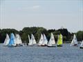 Race start during the Heron Southerns at Priory SC © John Banks