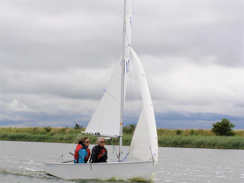 Heron Nationals at Welton photo copyright Steve Chilton taken at Welton Sailing Club and featuring the Heron class