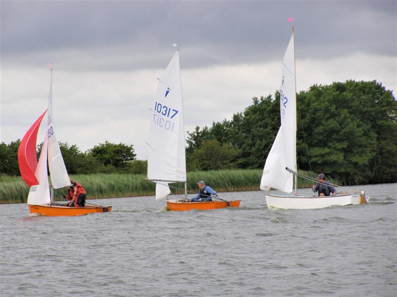 Heron Nationals at Welton photo copyright Steve Chilton taken at Welton Sailing Club and featuring the Heron class