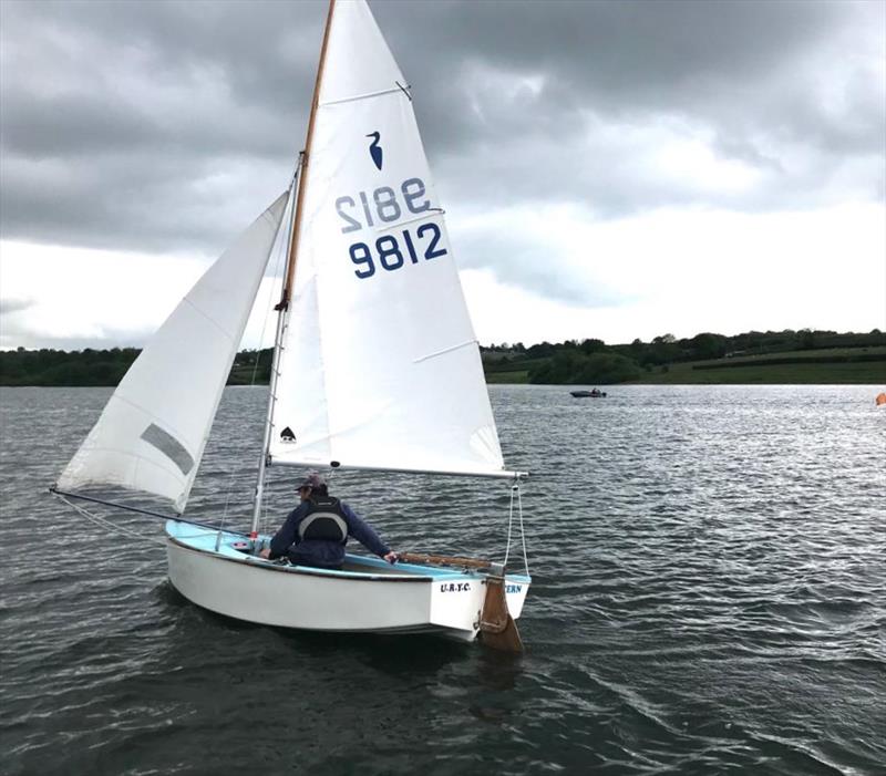 Matt Pickett sailing single-handed during the Bewl Sailing Association Heron Open photo copyright Colin Nutt taken at Bewl Sailing Association and featuring the Heron class