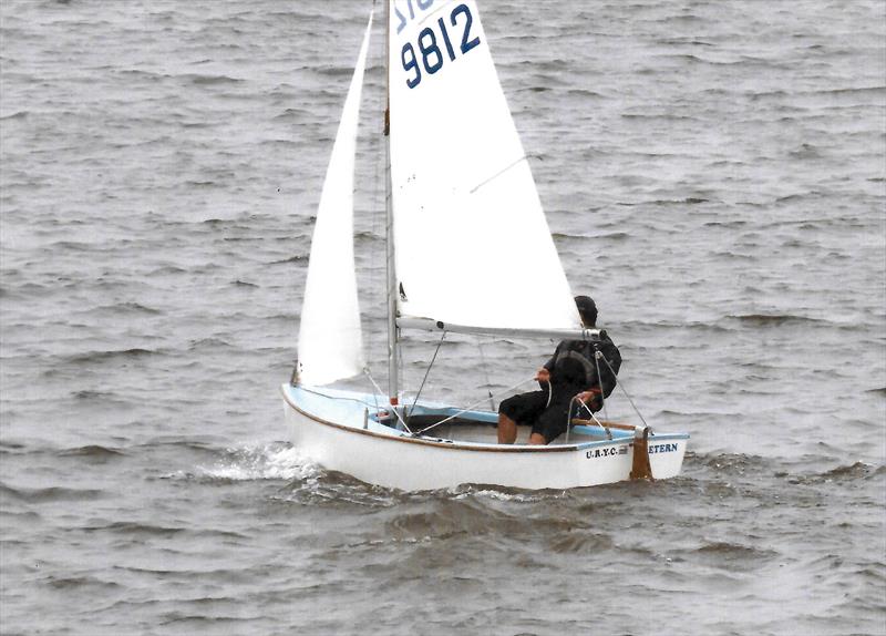 Heron Southerns at Bewl photo copyright Jo Mayes taken at Bewl Sailing Association and featuring the Heron class