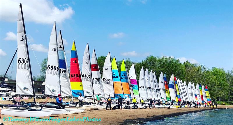 2018 Hobie Cat 14 North American Championship - photo © Tammy Wilson Finger Lakes Photos