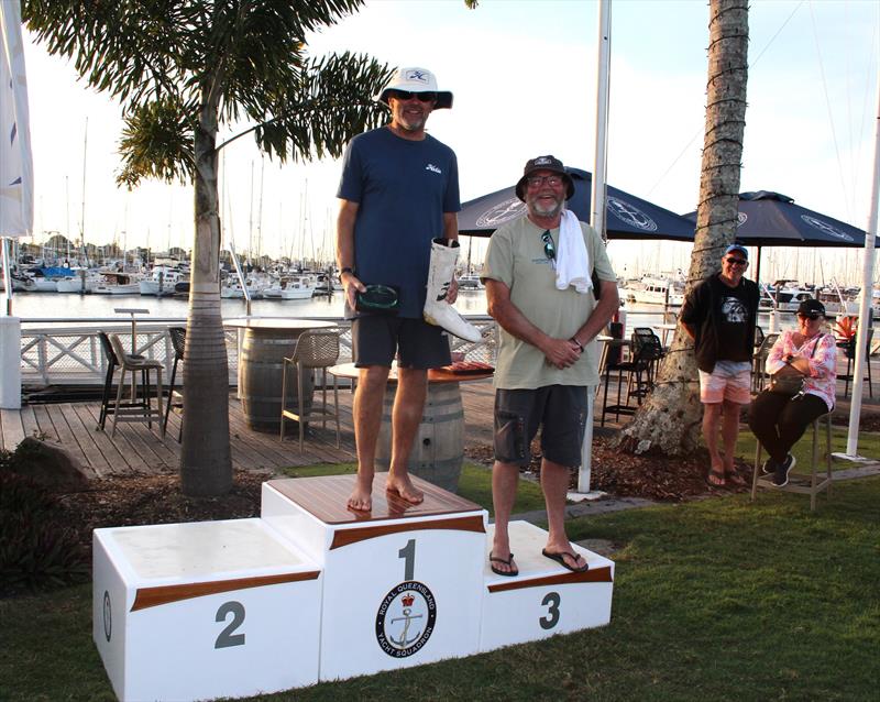 Queensland Hobie Cat State Championships photo copyright Spikey Mike taken at Royal Queensland Yacht Squadron and featuring the Hobie 14 class