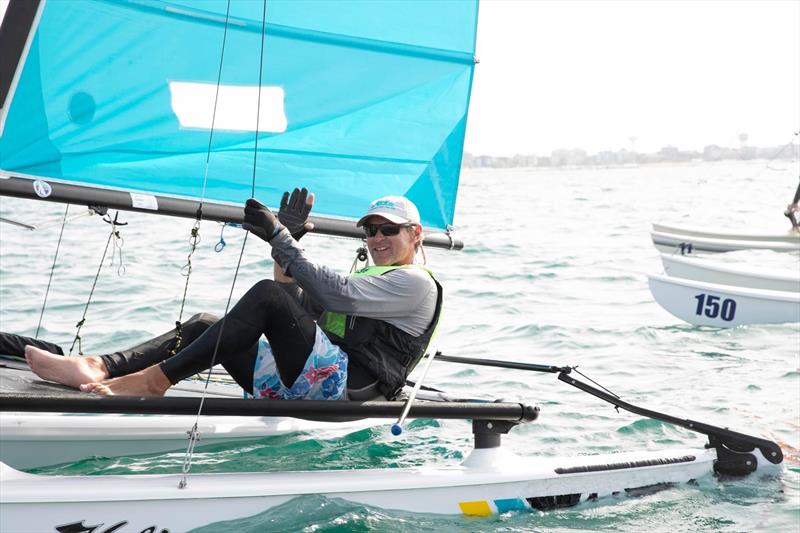 Hobie 14 World Championships in Cesenatico, Italy photo copyright Australian National Hobie Class Association taken at  and featuring the Hobie 14 class