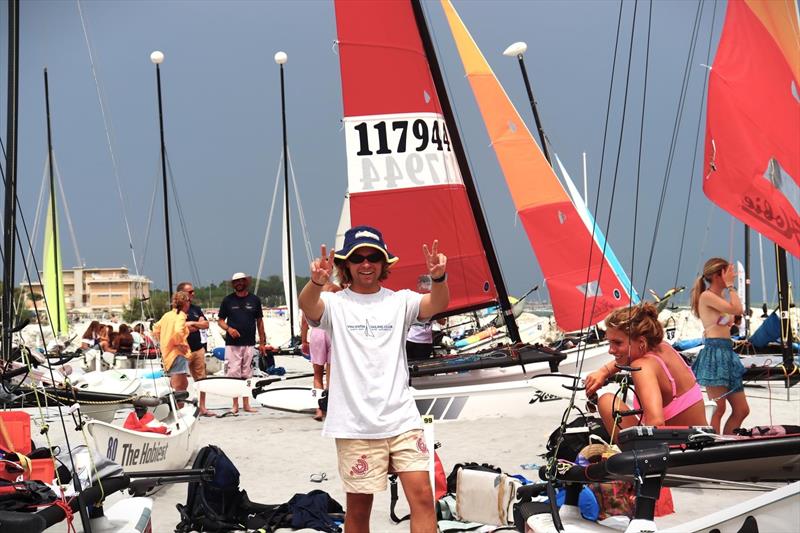 Hobie 14 World Championships in Cesenatico, Italy photo copyright Australian National Hobie Class Association taken at  and featuring the Hobie 14 class