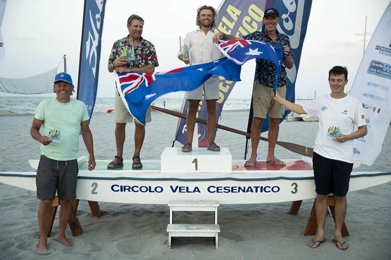 Hobie 14 World Championships in Cesenatico, Italy photo copyright Australian National Hobie Class Association taken at  and featuring the Hobie 14 class