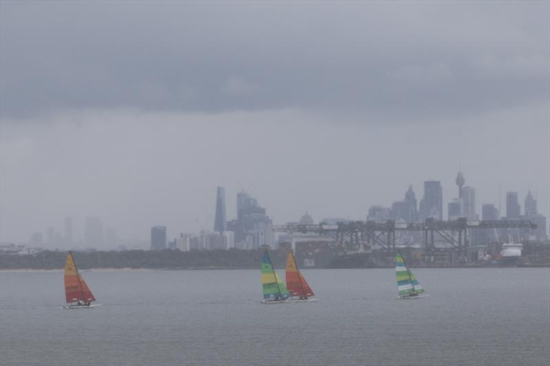 2023-24 NSW Hobie Cat State Championships at the Kurnell Catamaran Club photo copyright Alannah Simpson taken at  and featuring the Hobie 14 class