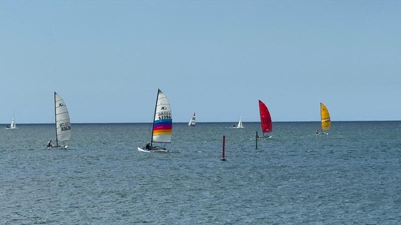 Hobie 14 sailng in Geographe Bay - photo © Hobie Cat Association of WA