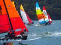 Palm Beach Sailing Club's annual 'Beware The Bullets' Regatta - Munyunga, easing her way off the start © Dick Clarke